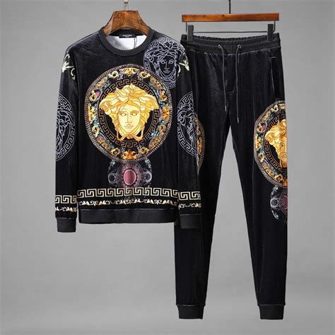 men's versace jumper|men's Versace jogging suit.